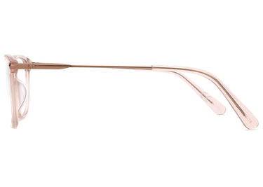 Women Urban Eyeglasses: Chloe - Pink - SpaceSMART Eye Clinic (Side View)
